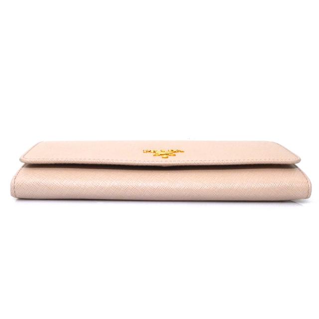 PRADA プラダ 1M1132 二つ折り長財布 ライトピンク 14061 レディース