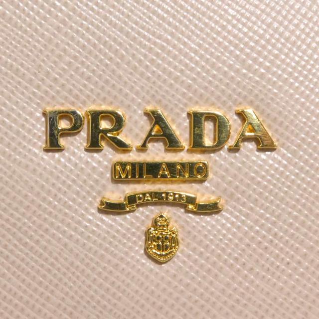 PRADA プラダ 1M1132 二つ折り長財布 ライトピンク 14061 レディース
