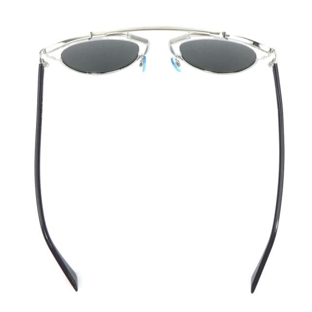 Christian Dior クリスチャンディオール サングラス シルバー×ブラック