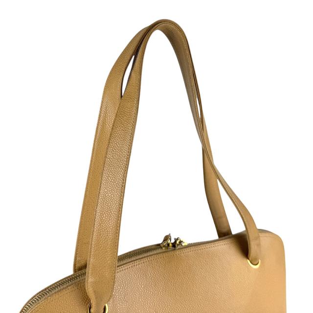 CHANEL シャネル ショルダーバッグ ベージュ 14059 レディース【中古