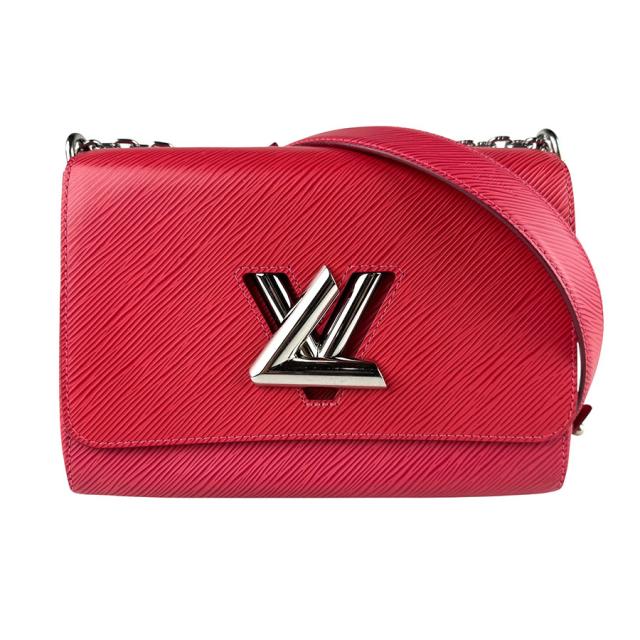 LOUIS VUITTON ルイ ヴィトン ツイストMM ショルダーバッグ レッド 14060 レディース【中古】 z7153