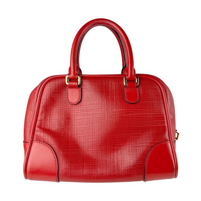 LOEWE ロエベ アマソナ 75 ハンドバッグ ショルダーバッグ レッド 14060 レディース【中古】 z7175 LOEWE ロエベ アマソナ 75 ハンドバッグ ショルダーバッグ レッド