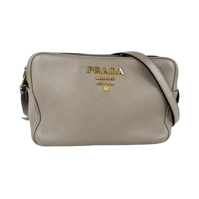 PRADA プラダ ショルダーバッグ 2Wayバッグ グレー 14055 レディース【中古】 z7205