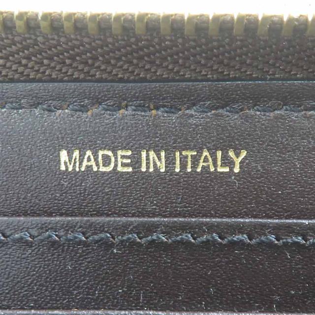 BURBERRY バーバリー ラウンドファスナー長財布 ブラウン×ベージュ