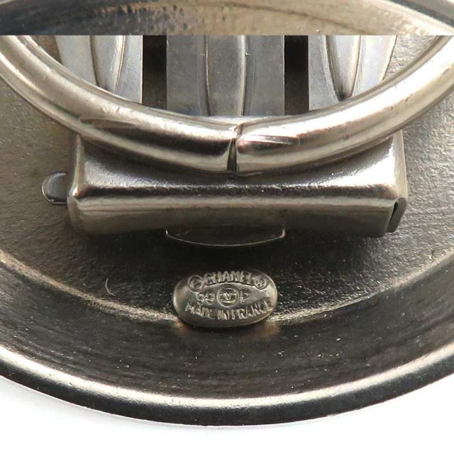 CHANEL シャネル ココマーク スカーフリング シルバー 14069