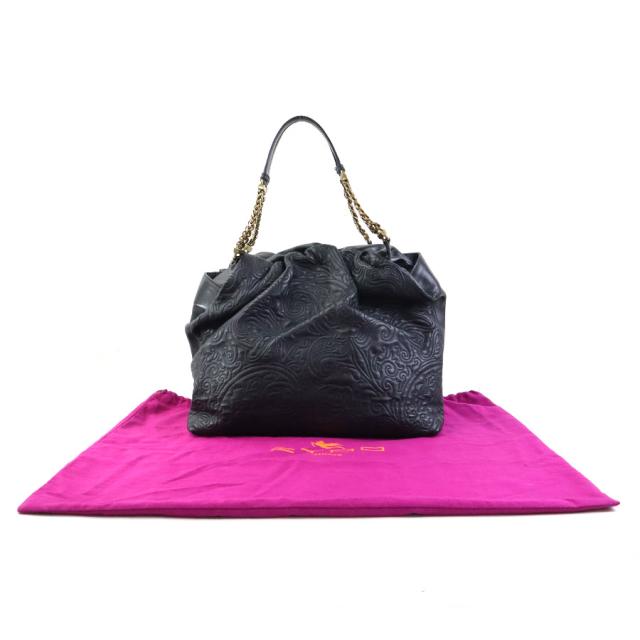 ETRO エトロ ペイズリー ショルダーバッグ ブラック 14054 レディース