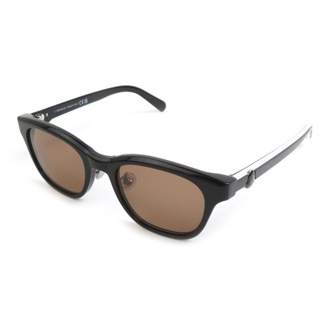 MONCLER モンクレール サングラス ブラック×ホワイト 14054 ユニセックス【中古】 h31640k