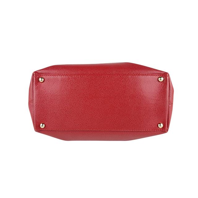 CHANEL シャネル ハンドバッグ レッド 14060 レディース【中古】 z7294