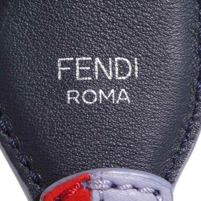 FENDI フェンディ ショルダーストラップ レッド×パープル 14064 レディース【中古】 56421a FENDI フェンディ ショルダーストラップ レッド×パープル 14064