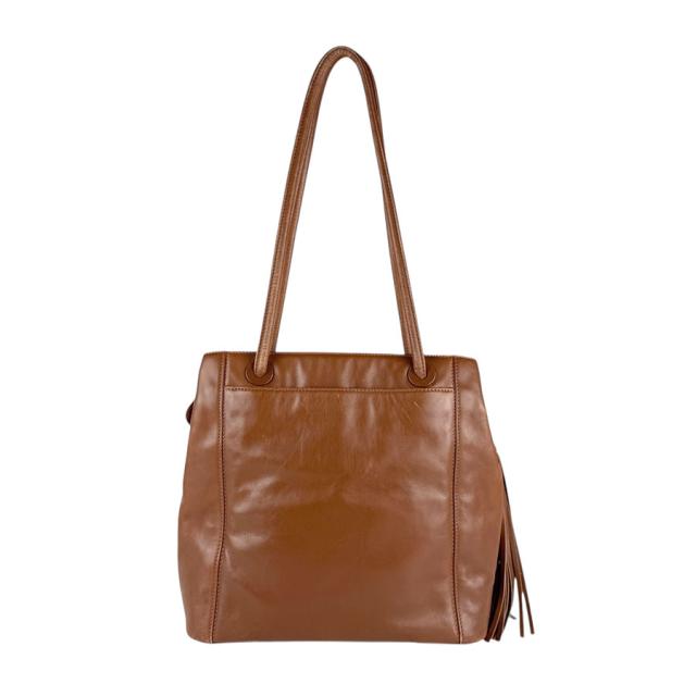 CHANEL シャネル ショルダーバッグ ブラウン 14057 レディース【中古