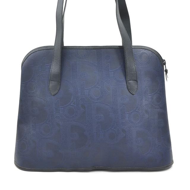 Christian Dior クリスチャンディオール ショルダーバッグ ネイビー 14066 レディース【中古】 h31660a Christian Dior クリスチャンディオール ショルダーバッグ ネイビー