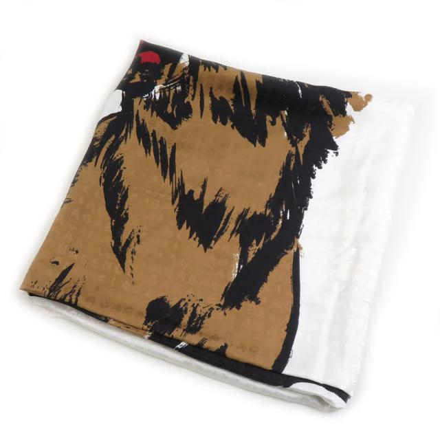 BALENCIAGA バレンシアガ ストール ホワイト系 14056 レディース【中古】 h31666a