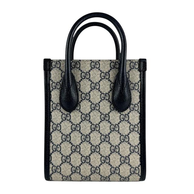 GUCCI グッチ 671628 ハンドバッグ ショルダーバッグ ネイビー 14066 レディース【中古】 z7393 GUCCI グッチ 671628 ハンドバッグ ショルダーバッグ ネイビー 14066