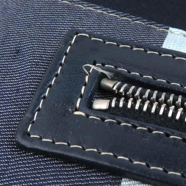 FENDI フェンディ ショルダーバッグ ネイビー 14066 レディース【中古