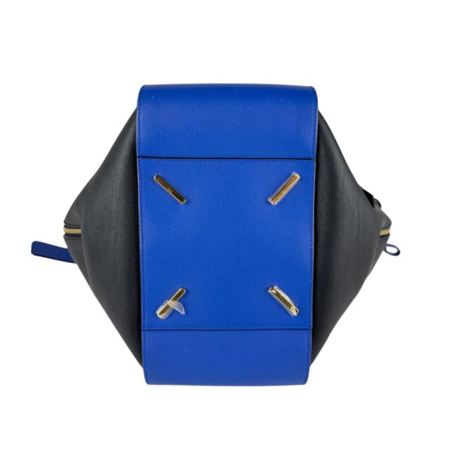 LOEWE ロエベ ハンモック ドローストリング ショルダーバッグ ブルー