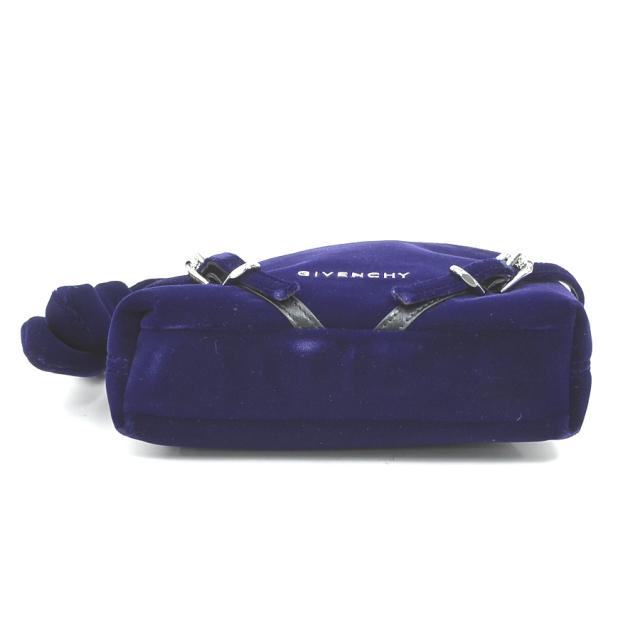 GIVENCHY ジバンシィ ナノ ヴォワイユー ハンドバッグ ネイビー 14066 レディース【中古】 h31679g GIVENCHY ジバンシィ ナノ ヴォワイユー ハンドバッグ ネイビー 14066