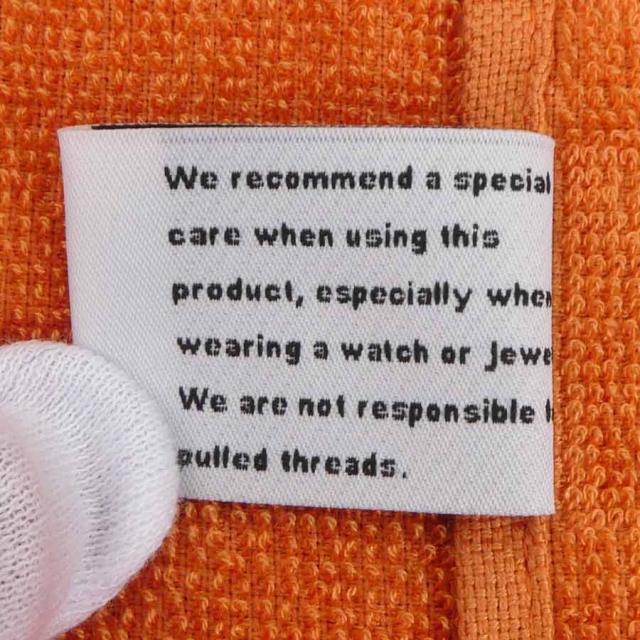 HERMES エルメス SHIBUYA TOKYU HONTEN 2006 ブランケット オレンジ