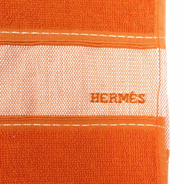 HERMES エルメス SHIBUYA TOKYU HONTEN 2006 ブランケット オレンジ