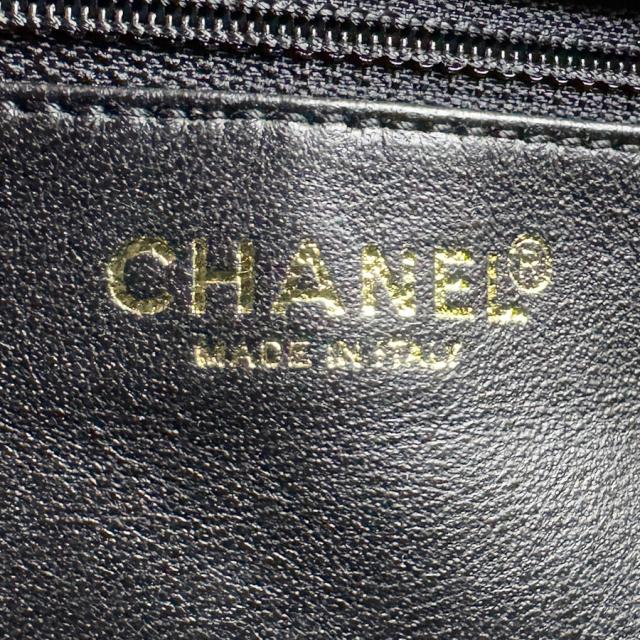 CHANEL シャネル ショルダーバッグ ブラック×アイボリー 14054