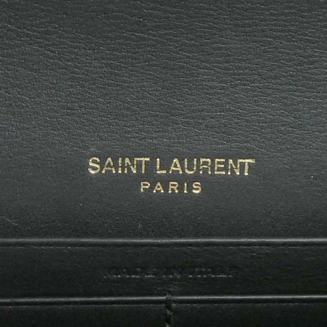 SAINT LAURENT サンローラン 長財布 ブラック 14054 レディース【中古