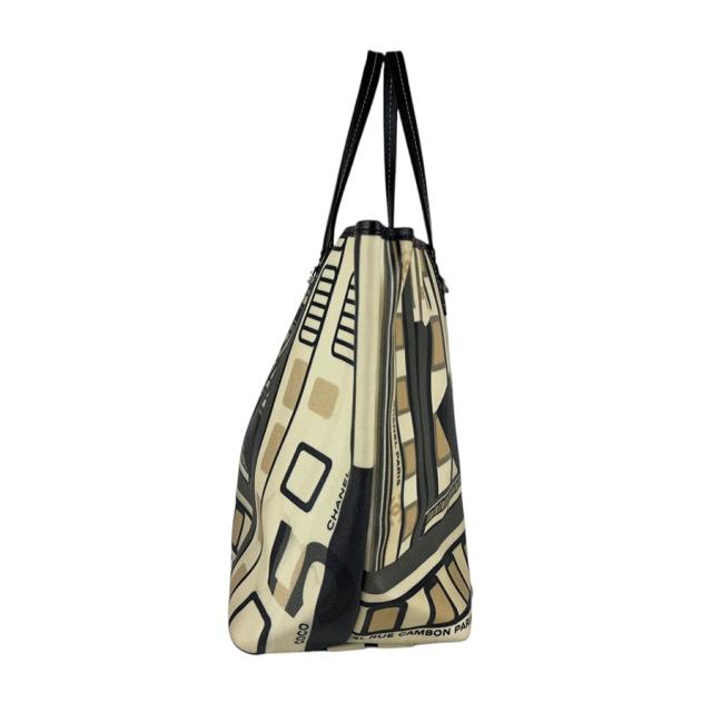 CHANEL シャネル セントラルステーション トートバッグ ベージュ