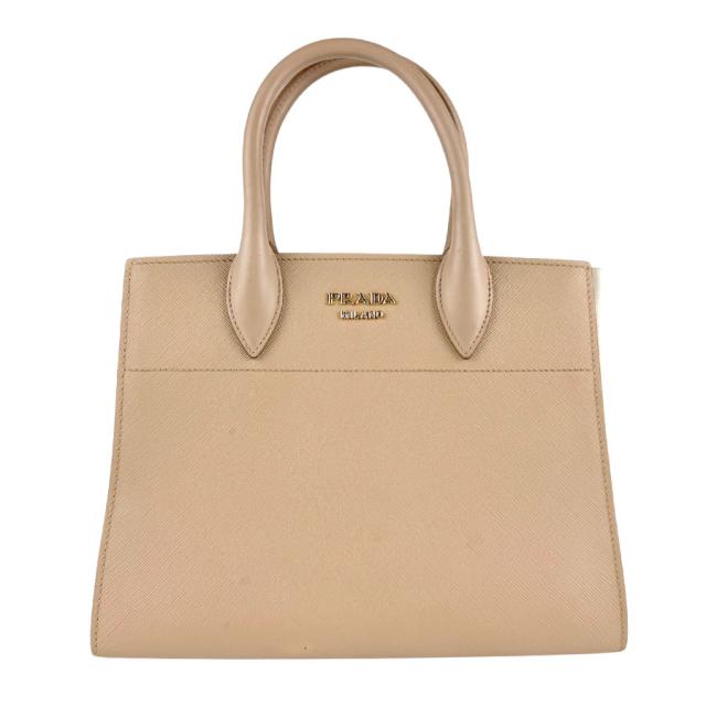 PRADA プラダ ハンドバッグ ショルダーバッグ ベージュ/アイボリー 14059 レディース【中古】 z7839