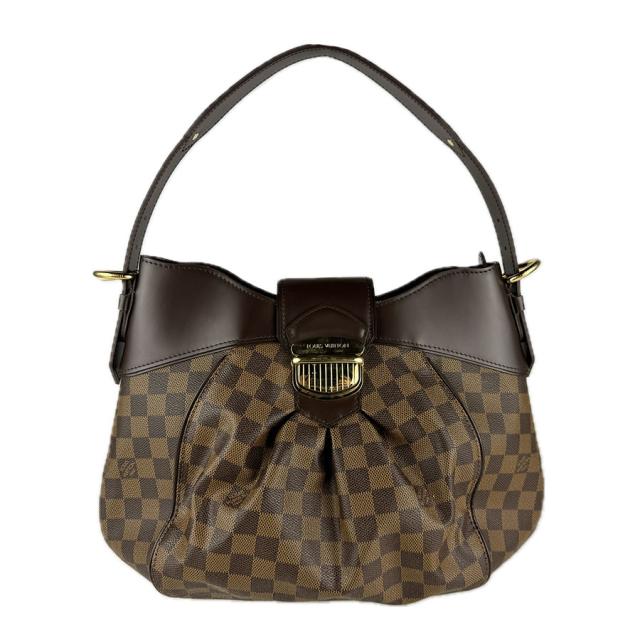 LOUIS VUITTON ルイ ヴィトン システィナMM N41541 ショルダーバッグ エベヌ 14057 レディース【中古】 z7868