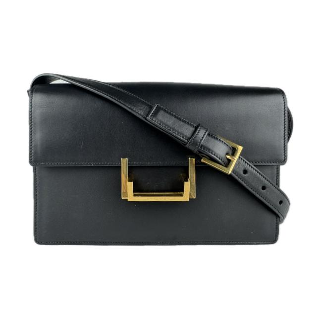 SAINT LAURENT サンローラン クラシック ルル 312025 ショルダーバッグ ブラック 14054 レディース【中古】 z7874