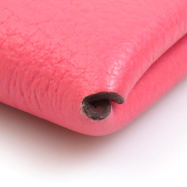 HERMES エルメス カルヴィ カードケース ローズアザレ 14061 ユニ