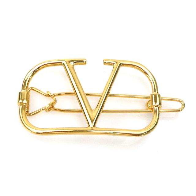 Valentino Garavani ヴァレンティノ ガラヴァーニ  ヘアピン ゴールド 14068 レディース【中古】 r10919k