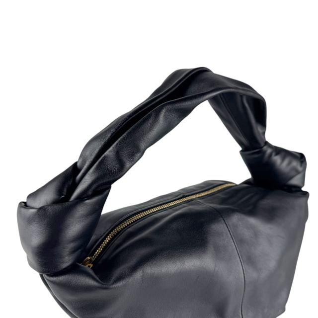 BOTTEGAVENETA ボッテガヴェネタ ダブルノット ハンドバッグ ブラック