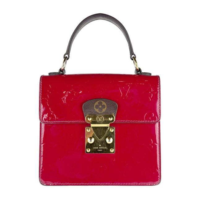 LOUIS VUITTON ルイ ヴィトン スプリング ストリートPM M90505 ショルダーバッグ スカーレット 14060 レディース【中古】 z7969