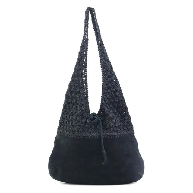 Salvatore Ferragamo サルヴァトーレフェラガモ ショルダーバッグ ブラック 14054 レディース【中古】 e61191a