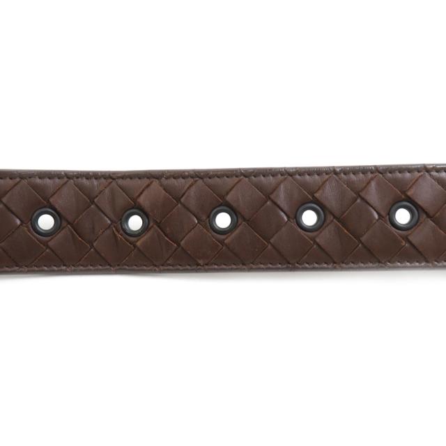 BOTTEGAVENETA ボッテガヴェネタ イントレチャート ベルト ブラウン