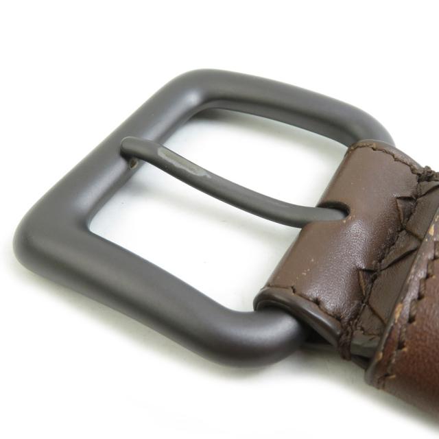 BOTTEGAVENETA ボッテガヴェネタ イントレチャート ベルト ブラウン