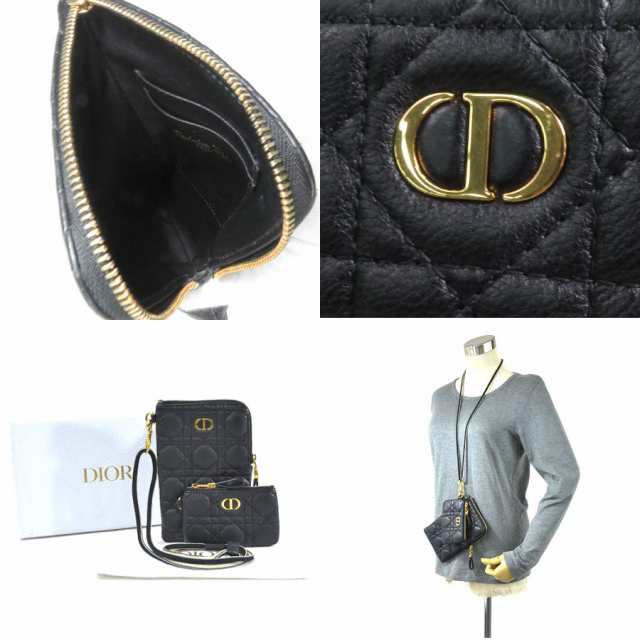 DIOR CARO マルチファンクション ポーチ カナージュ www