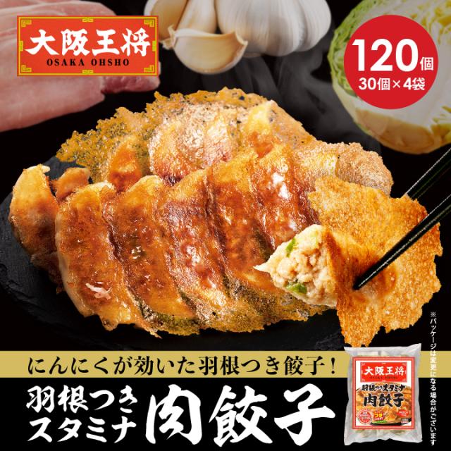 【大阪王将】羽根つきスタミナ肉餃子120個セット