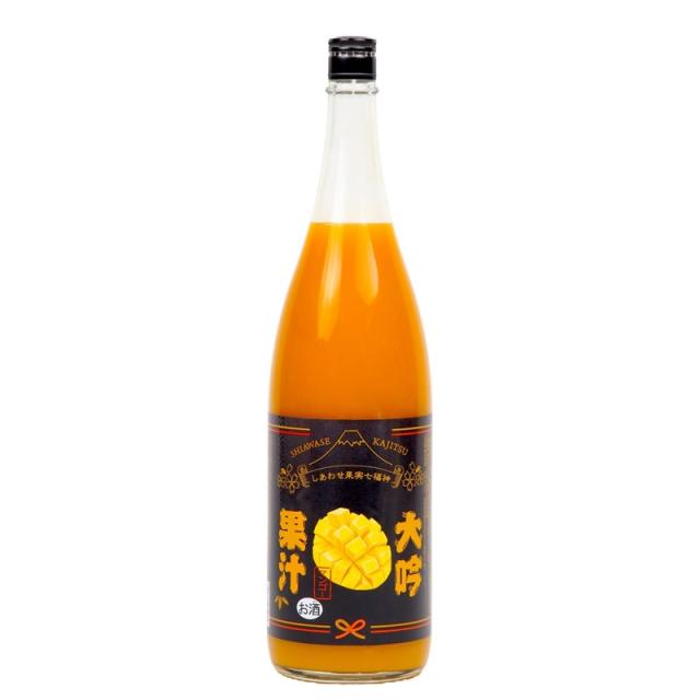 【大吟】しあわせ果実 七福神 大吟果汁 マンゴー 1800ml　北のさくら リキュール カクテル 割り材 フルーツ 果物 まんごー