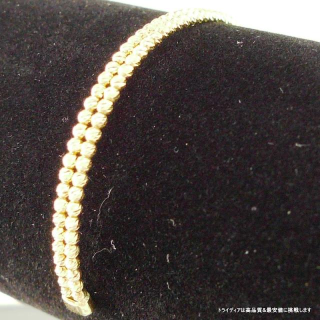 マリーナ バングル 18金 18k ゴールド k18 メンズ レディース プレゼント 幅4mm 13cm 4.7g_4