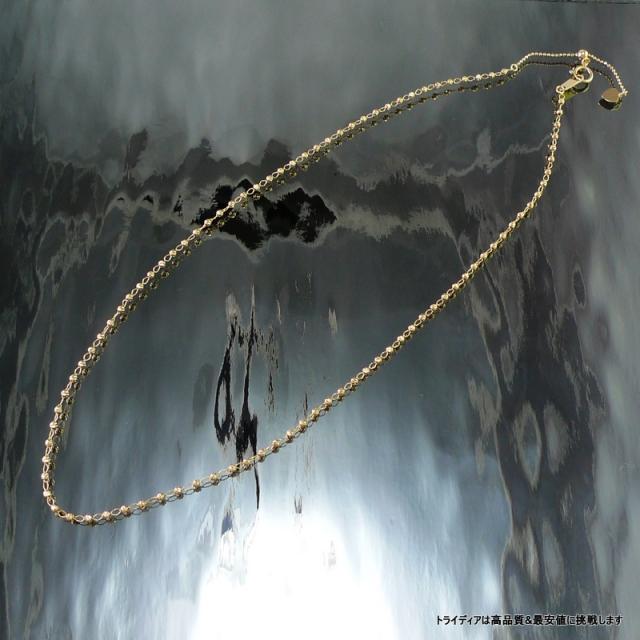 マリーナハーフ ネックレス 18金 18k ネックレスチェーン k18 メンズ レディース プレゼント 幅1.8mm 45cm 2.6g スライド_4