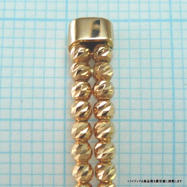 マリーナ バングル 18金 18k ピンクゴールド PG k18 メンズ レディース プレゼント 幅4mm 15cm 5g_4