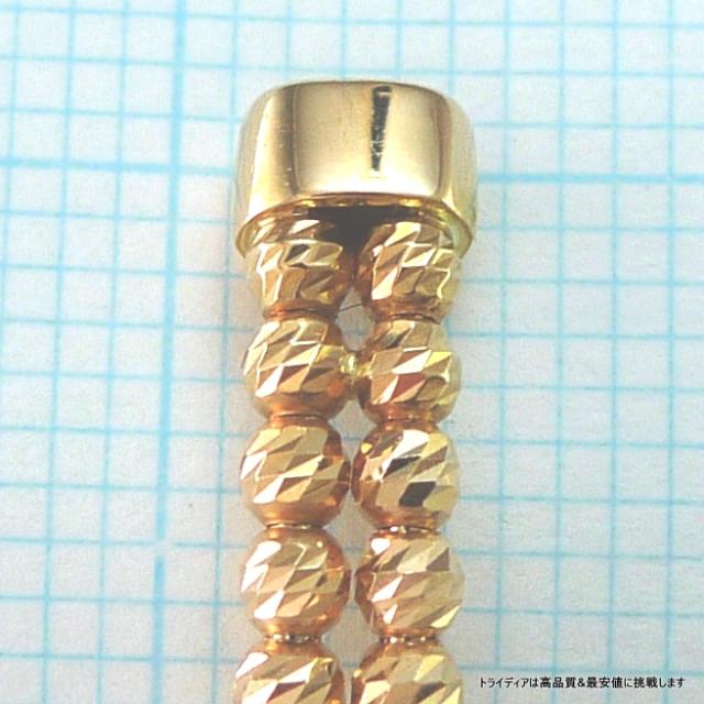マリーナ バングル 18金 18k ピンクゴールド PG k18 メンズ レディース プレゼント 幅4mm 13cm 4.6g_3