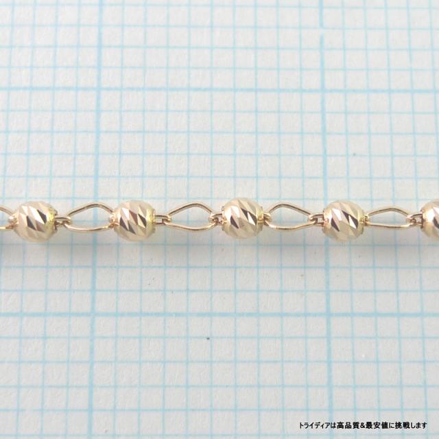 マリーナハーフ ネックレス 18金 18k ピンクゴールド PG ネックレスチェーン k18 メンズ レディース プレゼント 幅1.8mm 45cm 2.5g スライド