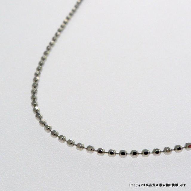 カットボール ネックレス プラチナ Pt850 ネックレスチェーン メンズ 