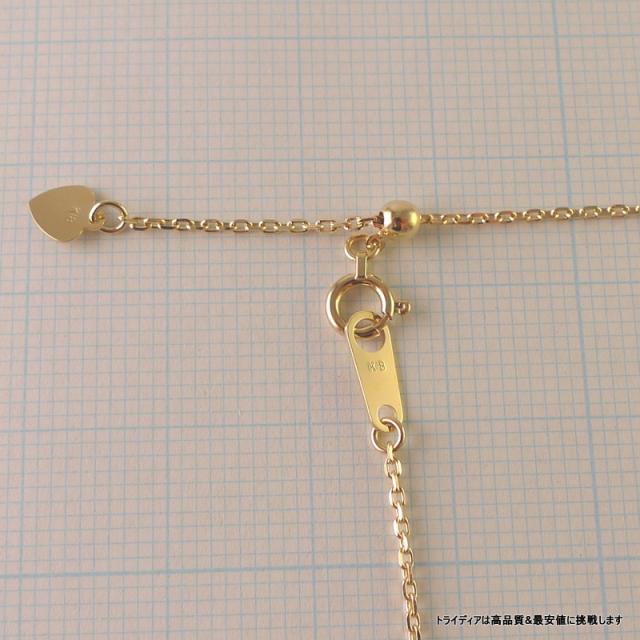 アズキ ネックレス 18金 18k ネックレスチェーン k18 メンズ レディース プレゼント 幅1.2mm 45cm 2.1g スライド_2