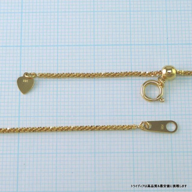 クリスクロス ネックレス 18金 18k ネックレスチェーン k18 メンズ 