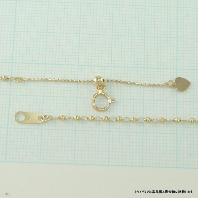マリーナハーフ ネックレス 18金 18k ネックレスチェーン k18 メンズ レディース プレゼント 幅1.8mm 45cm 2.6g スライド_2