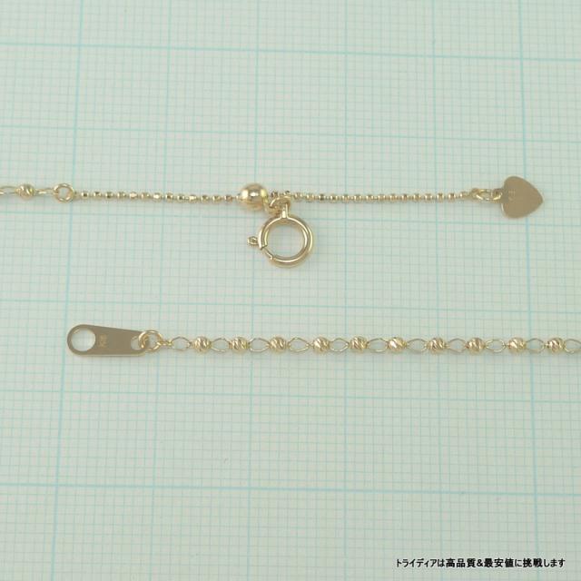 マリーナハーフ ネックレス 18金 18k ピンクゴールド PG ネックレスチェーン k18 メンズ レディース プレゼント 幅1.8mm 45cm 2.5g スライド