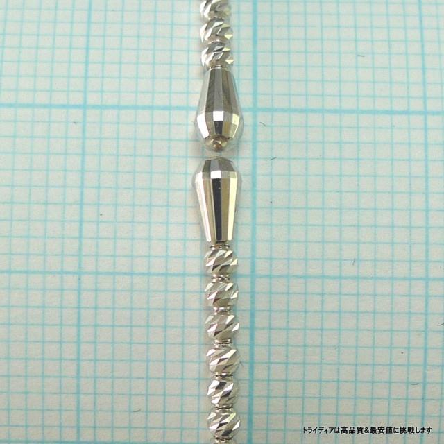 マリーナ バングル 18金 18k ホワイトゴールド WG k18 メンズ レディース プレゼント 幅2mm 18cm 3g_2