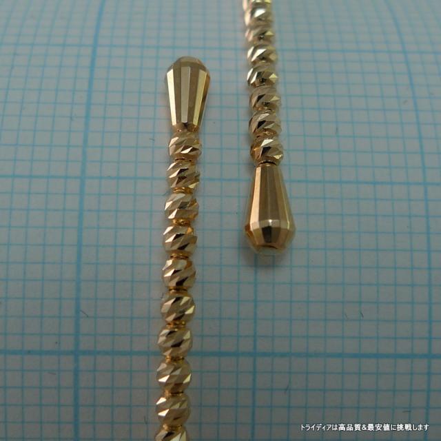 マリーナ バングル 18金 18k ピンクゴールド PG k18 メンズ レディース プレゼント 幅2mm 20cm 3.1g_1